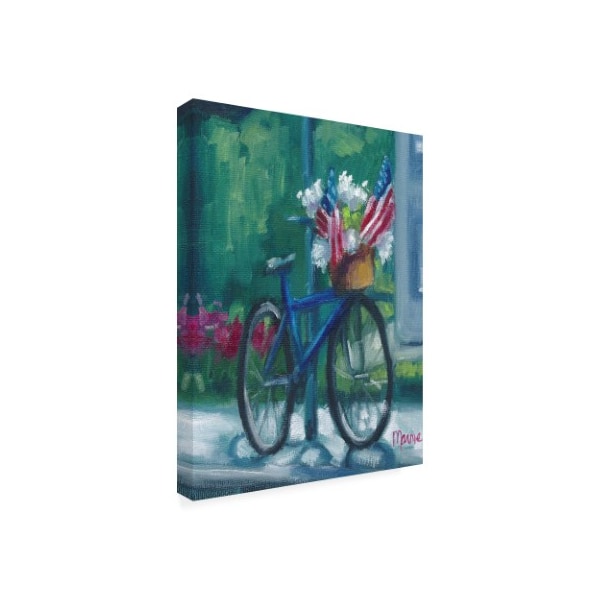 Marnie Bourque 'Patriotic Bike' Canvas Art,24x32